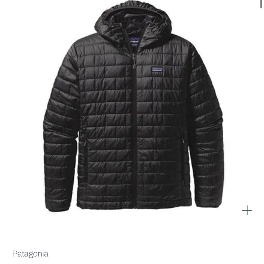 Patagonia Men's Black Puffer Jacket